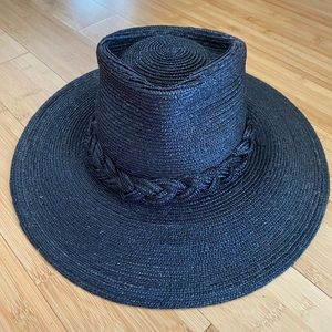 TRACY WATTS Plait Gaucho Fedora NWT